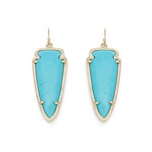 Kendra Scott Skylar Turquoise Earrings